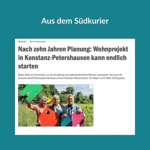 Ausschnitt aus dem Presseartikel des Südkuriers vom 02.06.2025