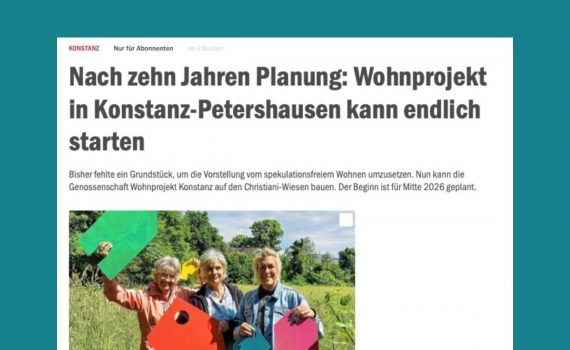 Ausschnitt aus dem Presseartikel des Südkuriers vom 02.06.2025