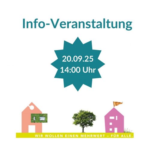 Info-Veranstaltung für Interessierte am Samstag, den 20. September 2025 um 14 Uhr