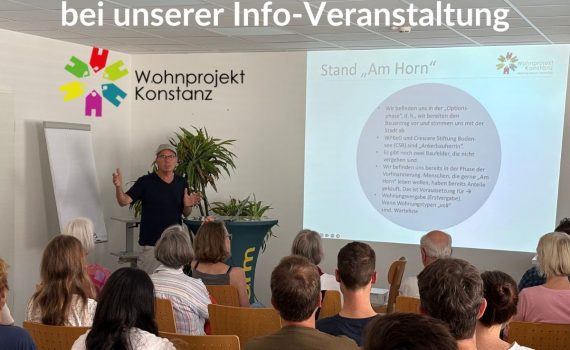 Viele neue Interessent:innen bei unserer Info-Veranstaltung (Bild Wohnprojekt Konstanz)