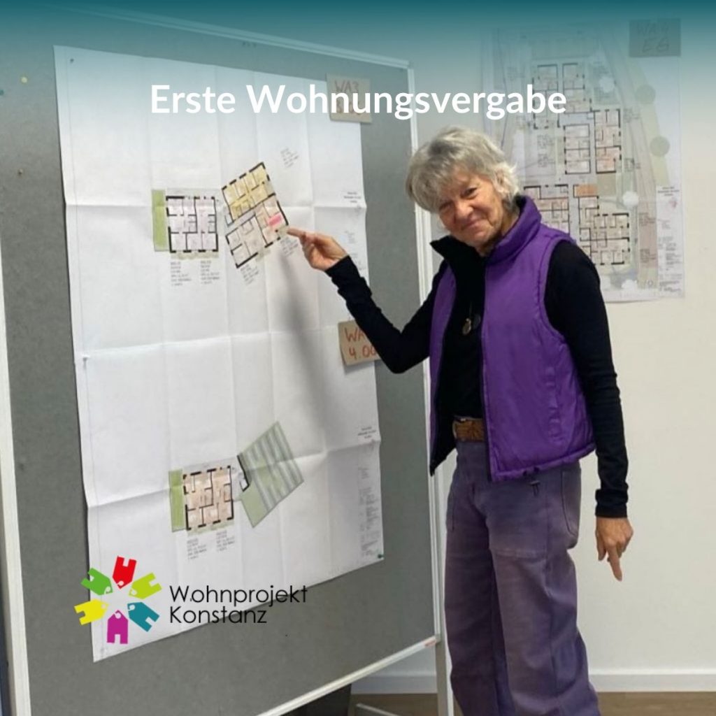 Erste Wohnungsvergabe für das Projekt Am Horn am 22.11.2025 // Wohnprojekt Konstanz eG