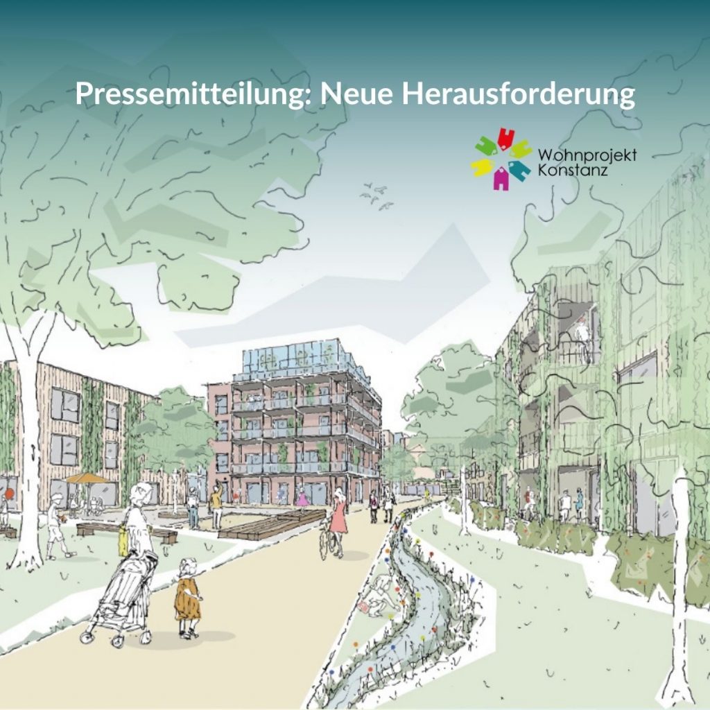 Pressemitteilung: Neue Herausforderung // Wohnprojekt Konstanz, 19.03.2026