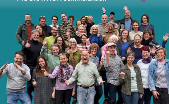 Zusammen bewegen. Moore schützen. Moorathon Sommeraktion. // Wohnprojekt Konstanz eG
