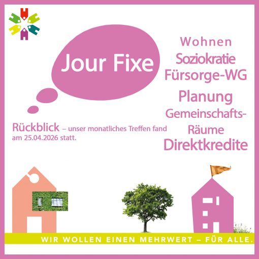 Jour Fixe Rückblick 25.04.2026 // Wohnprojekt Konstanz eG