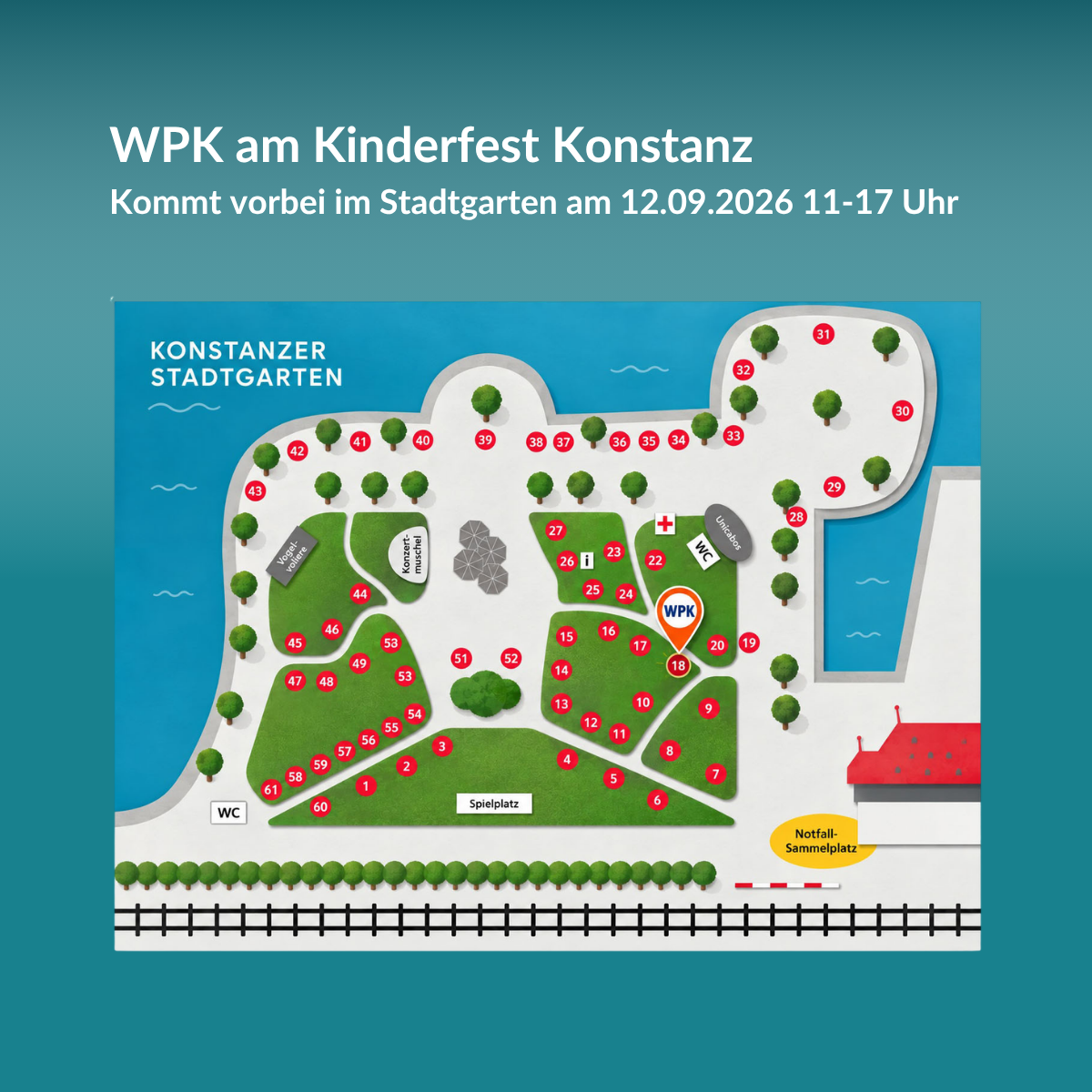 Einladung zum Kinderfest Konstanz // WPK eG